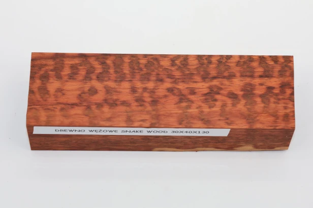 Drewno wężowe Snakewood na rękojeść noża wood for knife