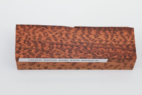 Drewno wężowe Snakewood na rękojeść noża wood for knife