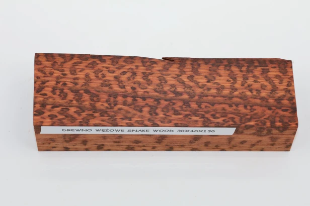 Drewno wężowe Snakewood na rękojeść noża wood for knife