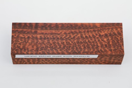 Drewno wężowe Snakewood na rękojeść noża wood for knife