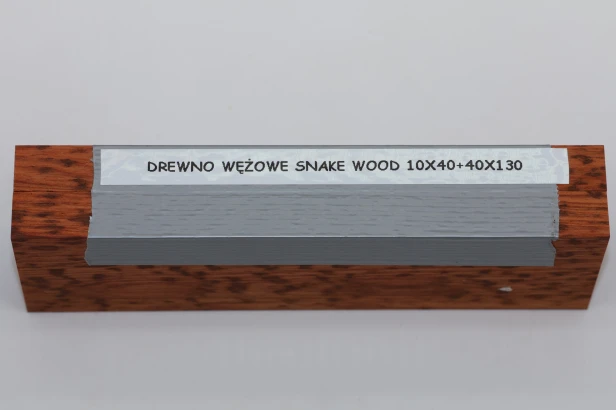 Drewno wężowe Snakewood na rękojeść noża okładki drewniane wood for knife