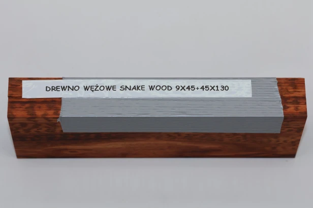 Drewno wężowe Snakewood na rękojeść noża okładki drewniane wood for knife