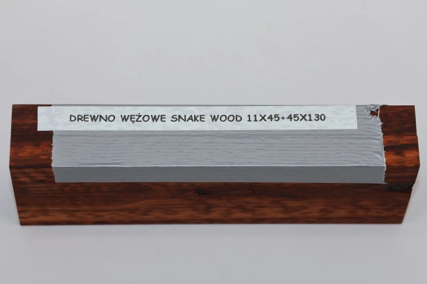 Drewno wężowe Snakewood na rękojeść noża okładki drewniane wood for knife