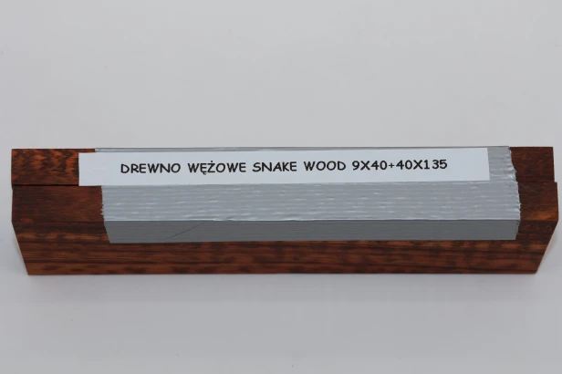 Drewno wężowe Snakewood na rękojeść noża okładki drewniane wood for knife