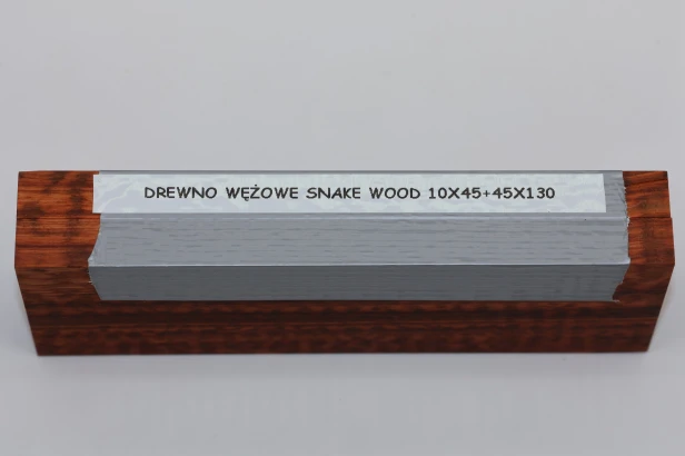 Drewno wężowe Snakewood na rękojeść noża okładki drewniane wood for knife