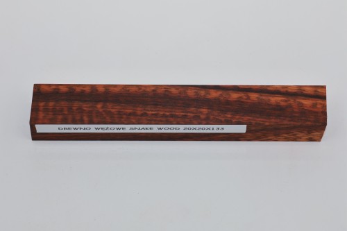 Drewno wężowe Snakewood na długopis wood for pen blank