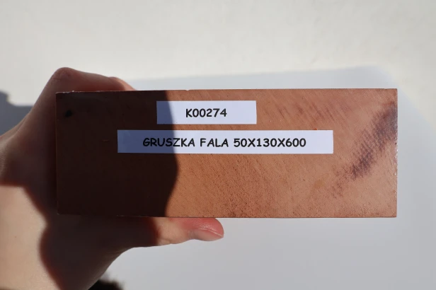 Gruszka fala Pearwood Pear Lumber Flame drewno do toczenia kantówka wood for turning Timber