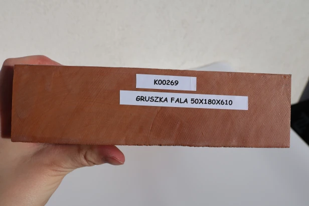 Gruszka fala Pearwood Pear Lumber Flame drewno do toczenia kantówka wood for turning Timber
