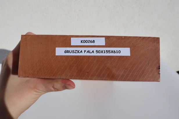 Gruszka fala Pearwood Pear Lumber Flame drewno do toczenia kantówka wood for turning Timber