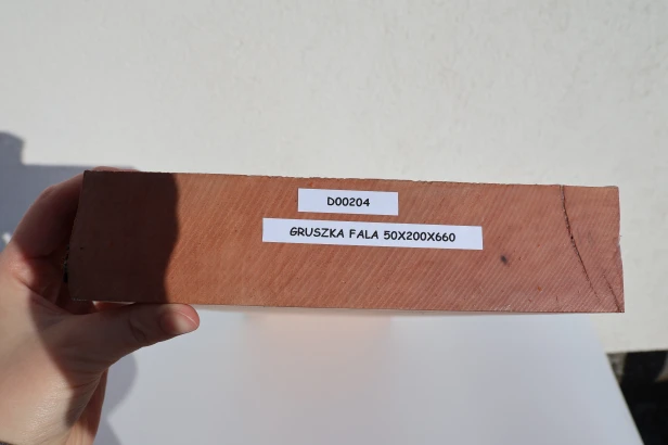 Gruszka fala Pearwood Pear Flame deska drewniana wooden board