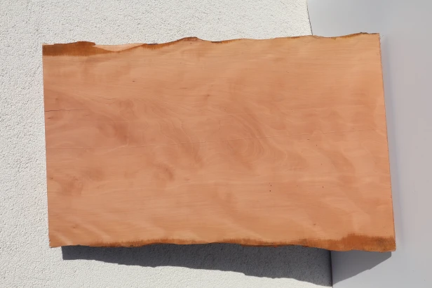 Gruszka fala Pearwood Pear Flame deska drewniana wooden board