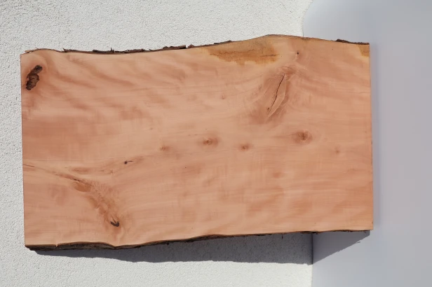 Gruszka fala Pearwood Pear Flame deska drewniana wooden board