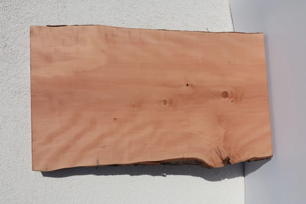 Gruszka fala Pearwood Pear Flame deska drewniana wooden board