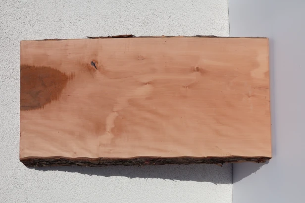 Gruszka fala Pearwood Pear Flame deska drewniana wooden board