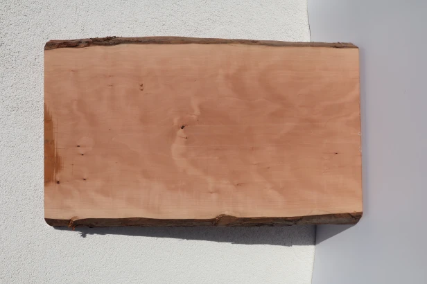 Gruszka fala Pearwood Pear Flame deska drewniana wooden board