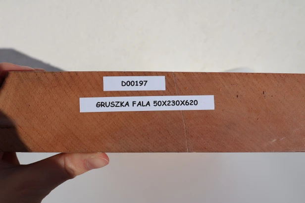 Gruszka fala Pearwood Pear Flame deska drewniana wooden board