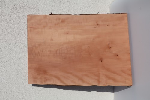 Gruszka fala Pearwood Pear Flame deska drewniana wooden board