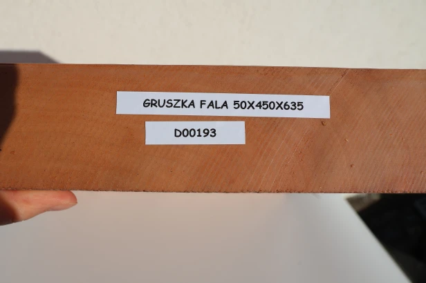 Gruszka fala Pearwood Pear Flame deska drewniana wooden board