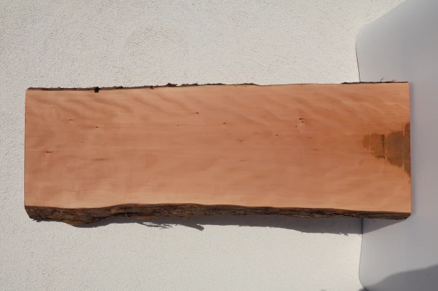 Gruszka fala Pearwood Pear Flame deska drewniana wooden board