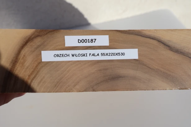 Orzech włoski fala Walnut Flame deska drewniana wooden board