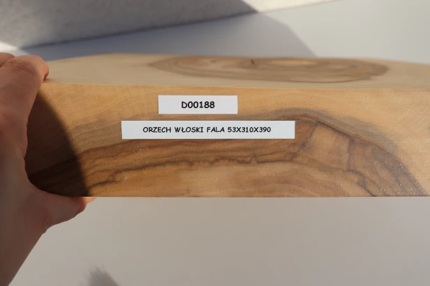 Orzech włoski fala Walnut Flame deska drewniana wooden board