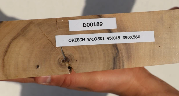 Orzech włoski fala Walnut Flame deska drewniana wooden board