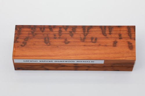 Drewno wężowe Snakewood na rękojeść noża wood for knife