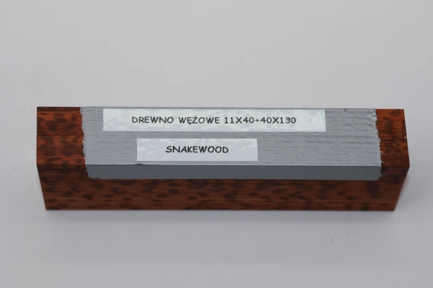 Drewno wężowe Snakewood na rękojeść noża okładki drewniane wood for knife