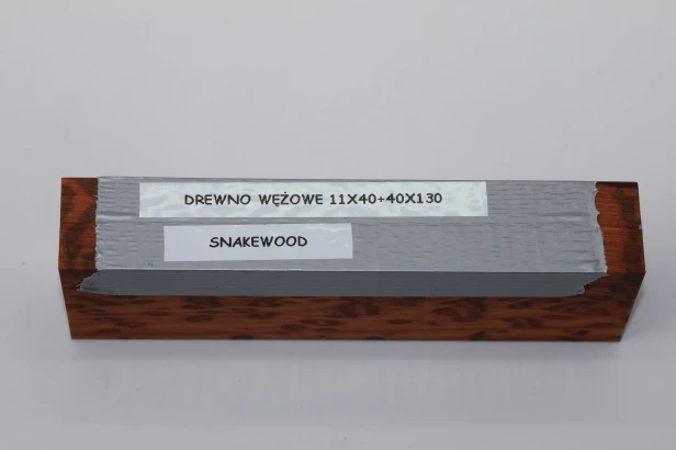 Drewno wężowe Snakewood na rękojeść noża okładki drewniane wood for knife