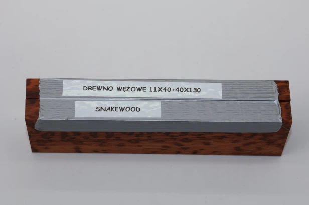 Drewno wężowe Snakewood na rękojeść noża okładki drewniane wood for knife