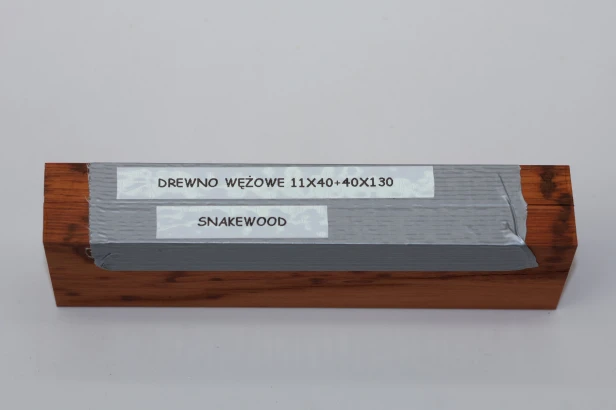 Drewno wężowe Snakewood na rękojeść noża okładki drewniane wood for knife