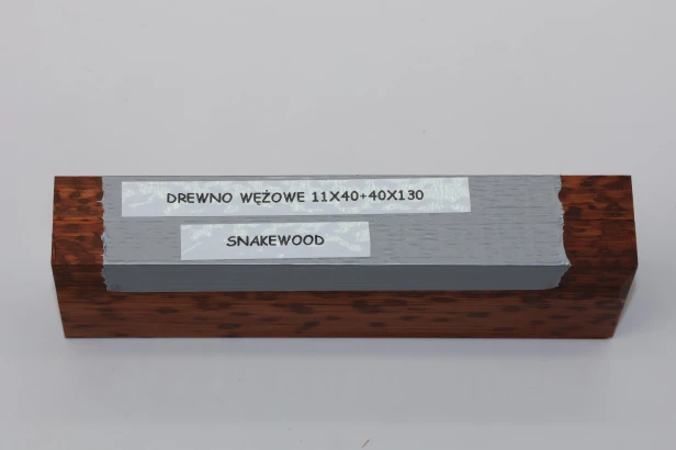 Drewno wężowe Snakewood na rękojeść noża okładki drewniane wood for knife