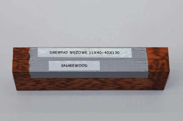 Drewno wężowe Snakewood na rękojeść noża okładki drewniane wood for knife