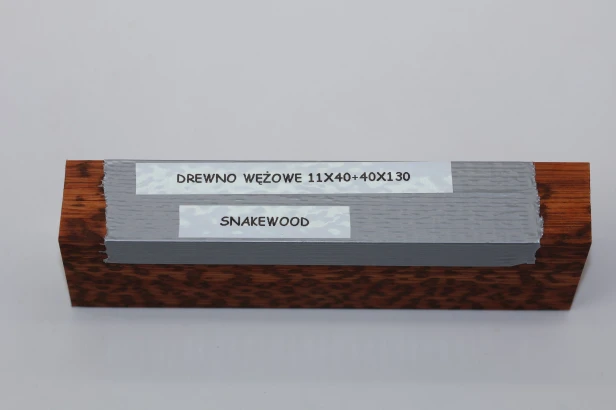 Drewno wężowe Snakewood na rękojeść noża okładki drewniane wood for knife