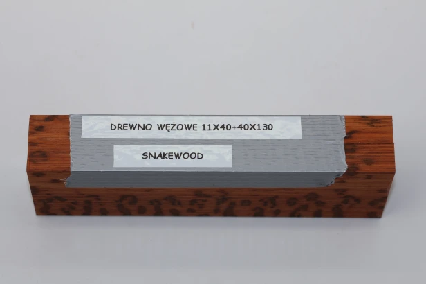 Drewno wężowe Snakewood na rękojeść noża okładki drewniane wood for knife