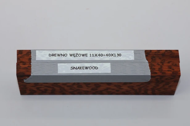 Drewno wężowe Snakewood na rękojeść noża okładki drewniane wood for knife