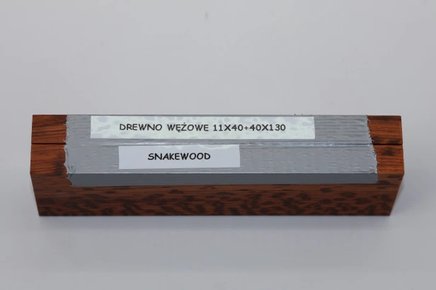 Drewno wężowe Snakewood na rękojeść noża okładki drewniane wood for knife