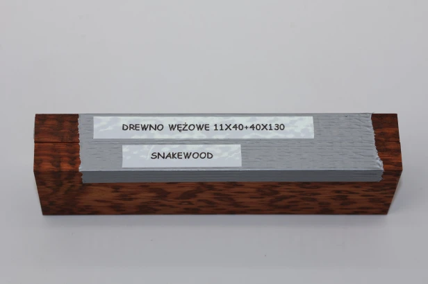 Drewno wężowe Snakewood na rękojeść noża okładki drewniane wood for knife