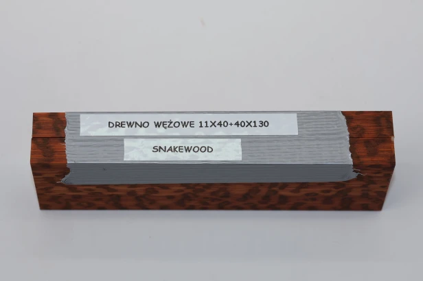 Drewno wężowe Snakewood na rękojeść noża okładki drewniane wood for knife