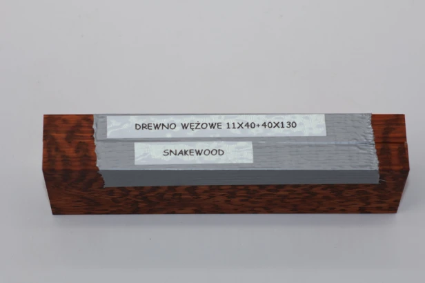 Drewno wężowe Snakewood na rękojeść noża okładki drewniane wood for knife