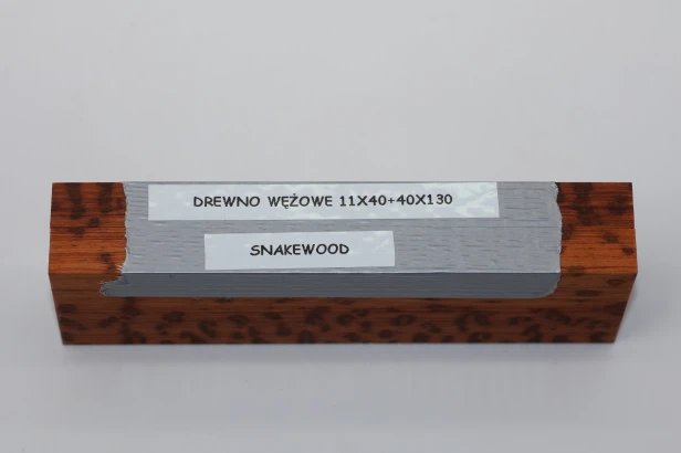 Drewno wężowe Snakewood na rękojeść noża okładki drewniane wood for knife
