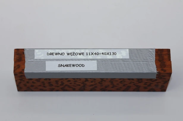 Drewno wężowe Snakewood na rękojeść noża okładki drewniane wood for knife