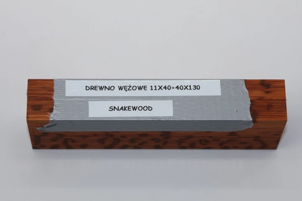 Drewno wężowe Snakewood na rękojeść noża okładki drewniane wood for knife