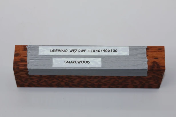 Drewno wężowe Snakewood na rękojeść noża okładki drewniane wood for knife