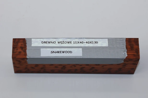 Drewno wężowe Snakewood na rękojeść noża okładki drewniane wood for knife