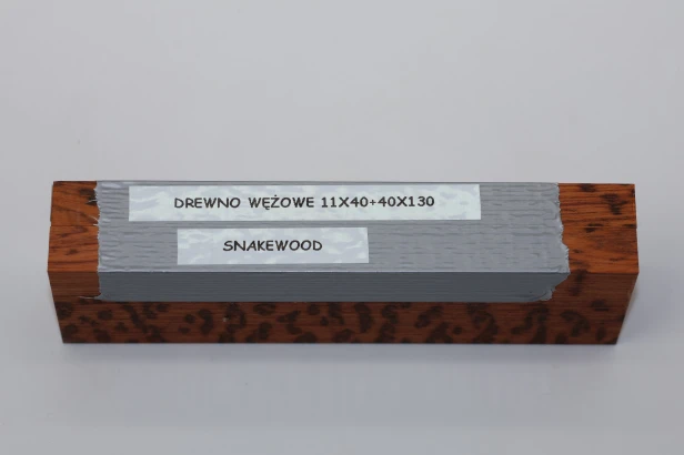 Drewno wężowe Snakewood na rękojeść noża okładki drewniane wood for knife