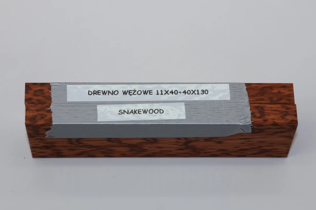 Drewno wężowe Snakewood na rękojeść noża okładki drewniane wood for knife