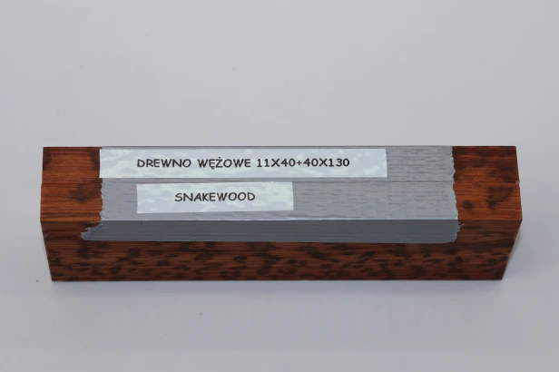 Drewno wężowe Snakewood na rękojeść noża okładki drewniane wood for knife