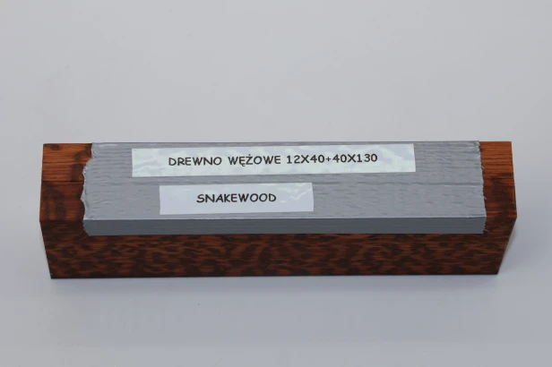 Drewno wężowe Snakewood na rękojeść noża okładki drewniane wood for knife