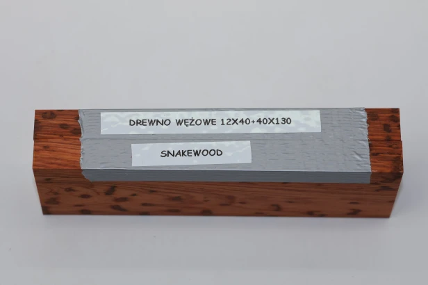 Drewno wężowe Snakewood na rękojeść noża okładki drewniane wood for knife